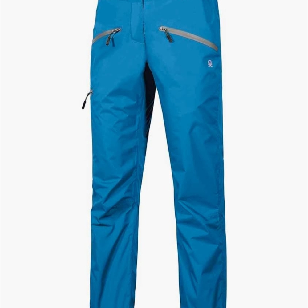 BNWT Little Donkey Andy Women's Blue Outdoor Rain Pants
